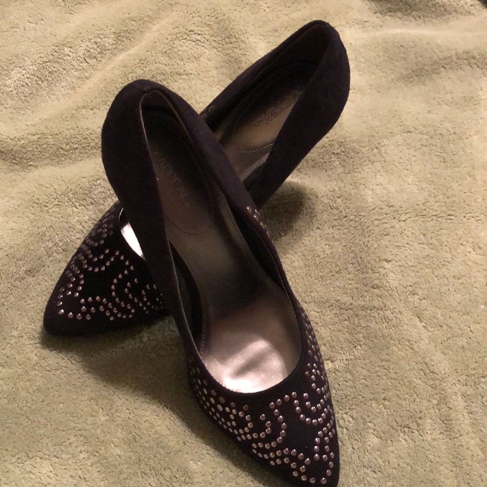 Black high heels